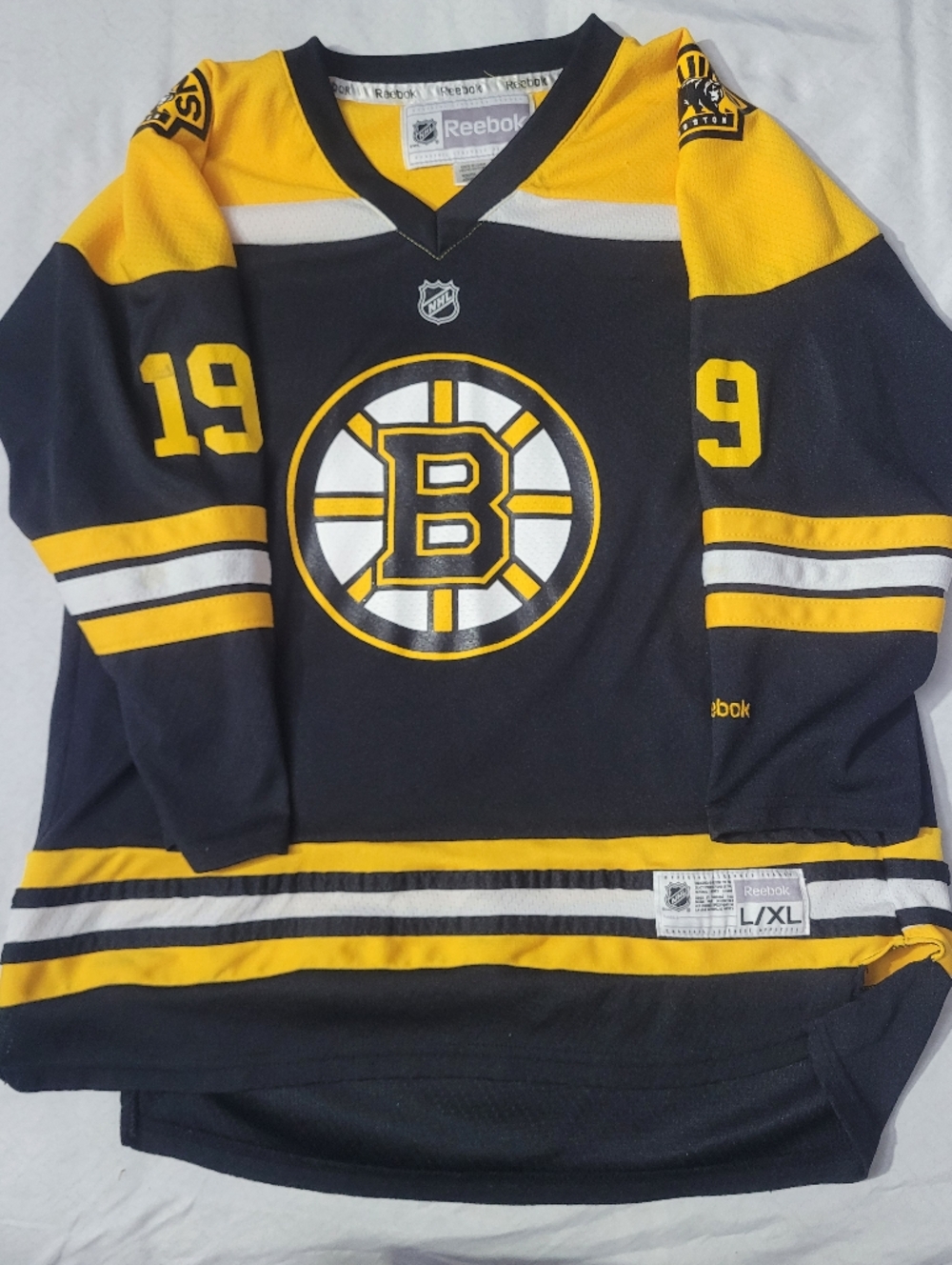 Boston Bruins Reebok NHL Youth Hockey Jersey